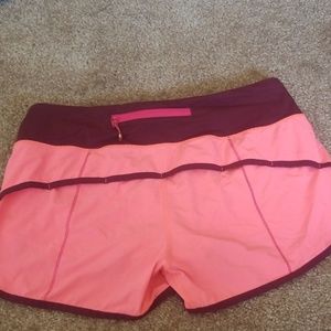 Lululemon running shorts